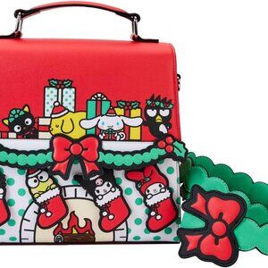 Sanrio Hello Kitty Holiday Crossbody Bag with Detachable Strap - Multi Color